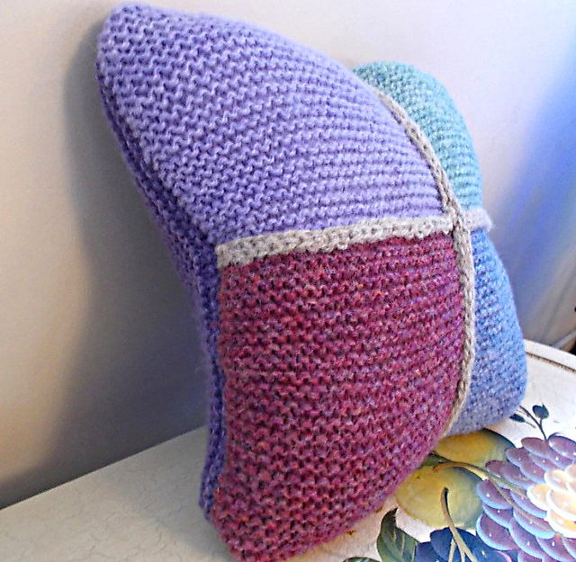 Squidgy Squares Cushion