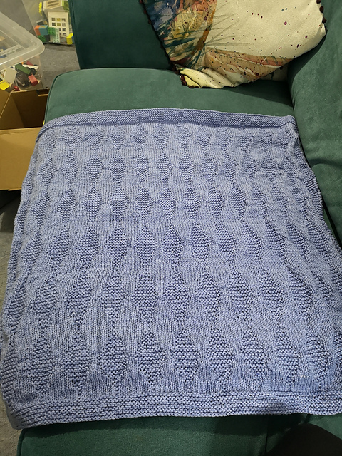 Mystery Knit Along Baby Blanket