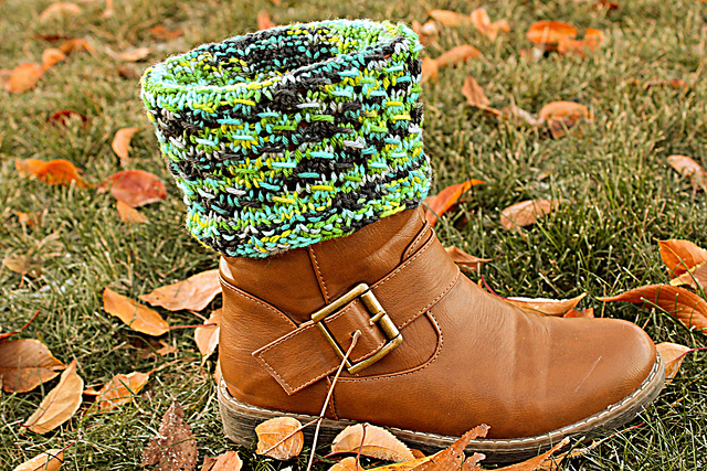 Broken Up Boot Cuffs