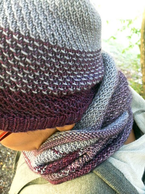 Stripes & Blocks hat