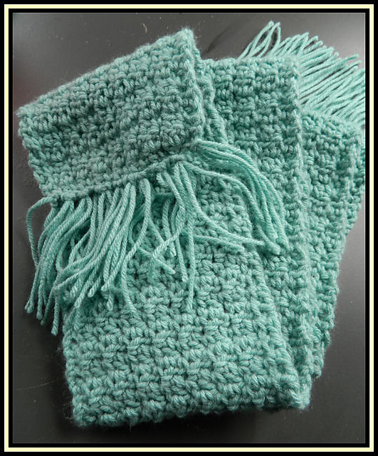 Crumpled Griddle Scarf