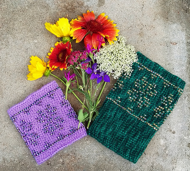 Latvian Sun Beaded Wristlets