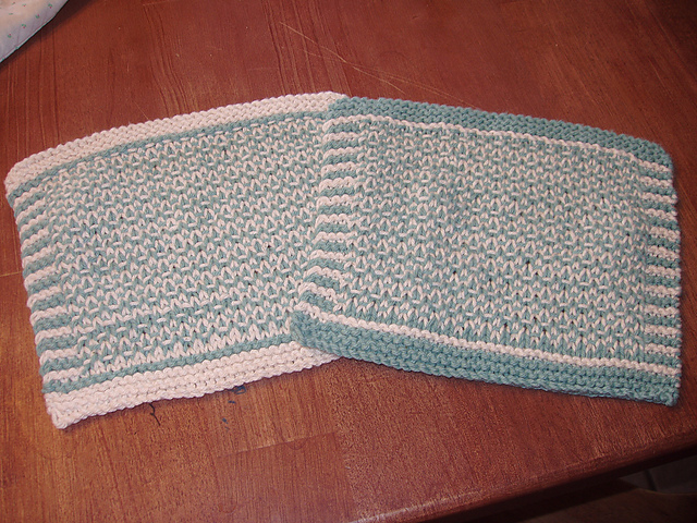 Fun-to-Stitch Dishcloth
