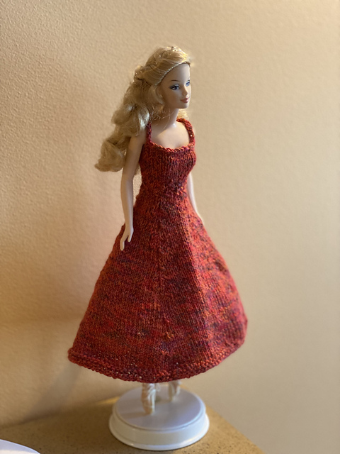 #0288 Barbie Purple Dress