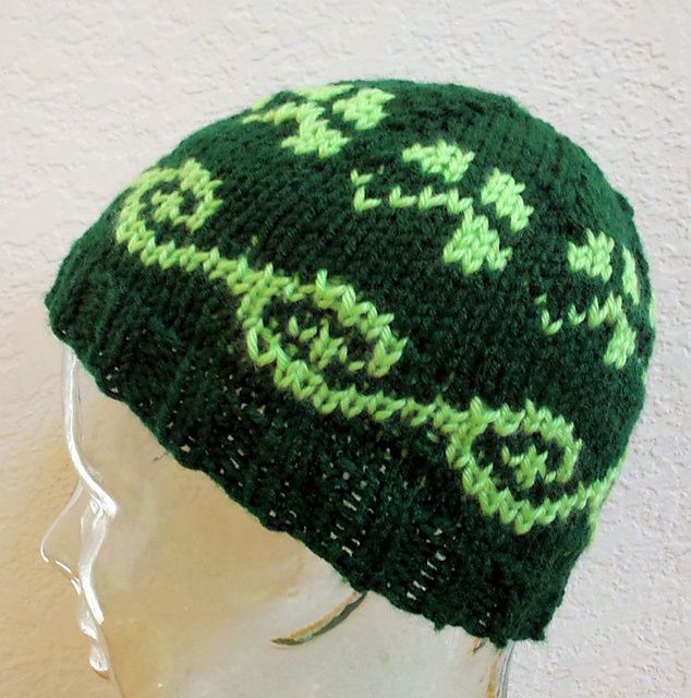 Quick Knit Irish Hat