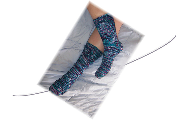Perfect for Hand-Dyed Socks