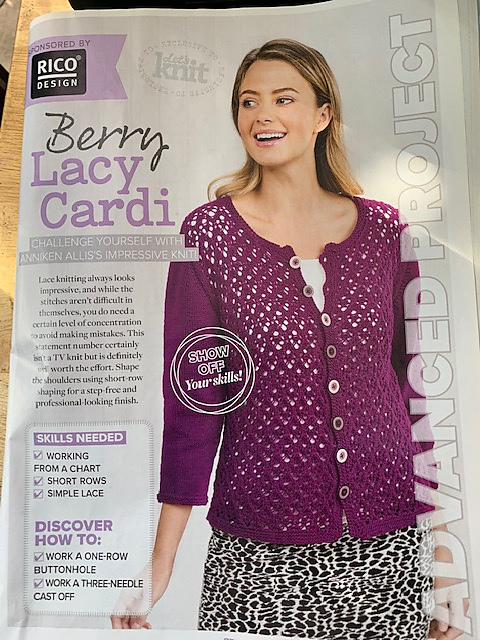 Berry Lacy Cardi