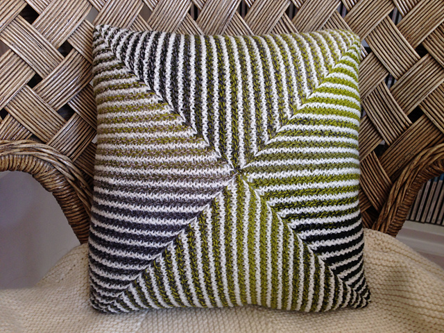 Short Row Pillow #2