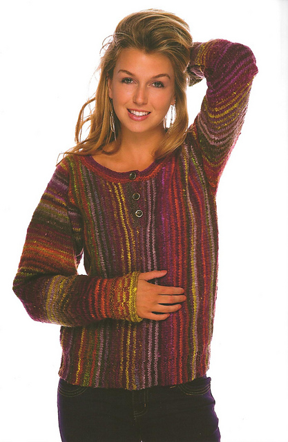 Easy Striped Pullover