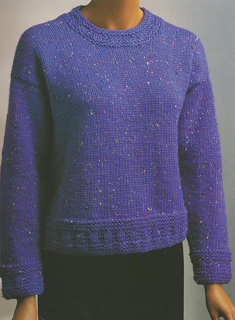 Garter Rib Pullover