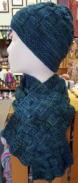 Addie's Winter Set (Messy Bun Hat)