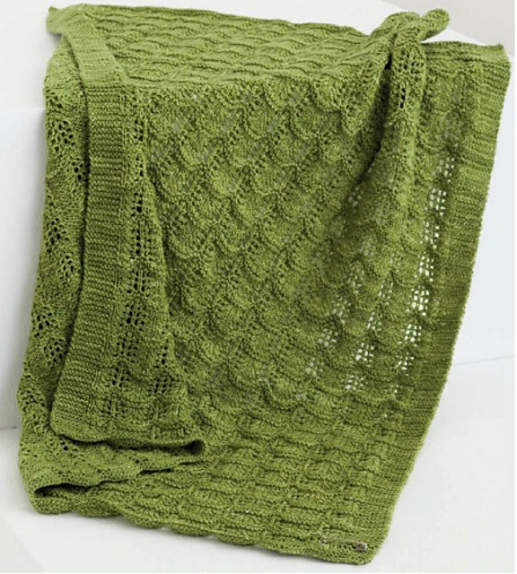 Foaming Waves Afghan