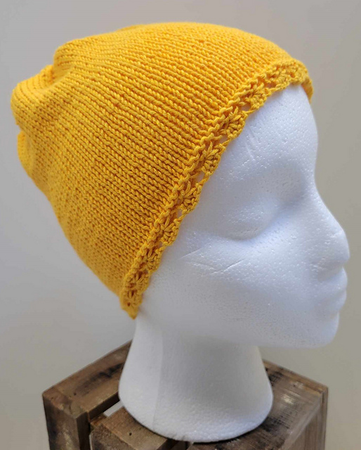 Basic Chemo Cap-Fingering Weight Version