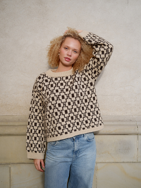 Ravelry: Mosaic Sweater pattern by Pernille Larsen