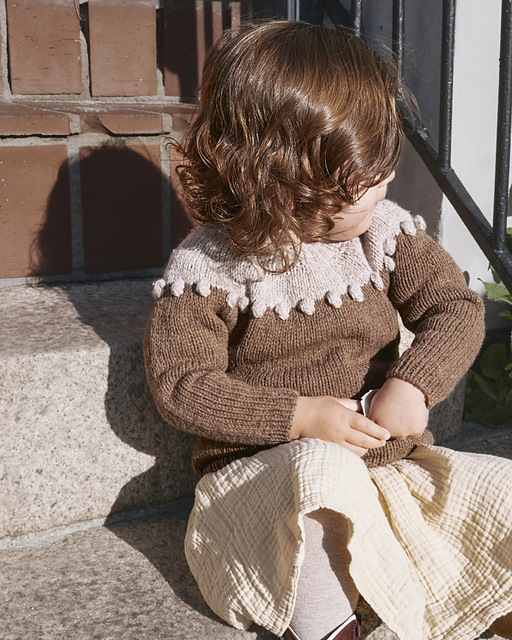 Pearls-on-a-string Sweater