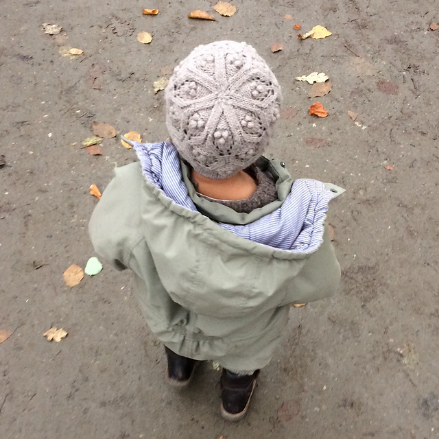 Chunky Lace Beanie