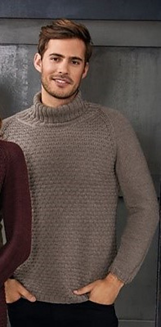 # 26 Herren-Raglanpullover