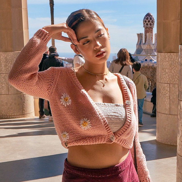Embroider me cardigan
