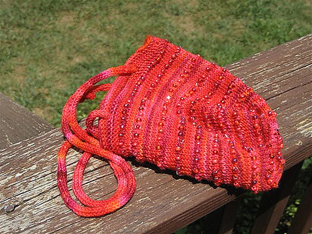 Koigu Beaded Bag