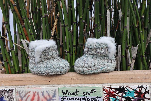 Ugg Style Baby Bootie