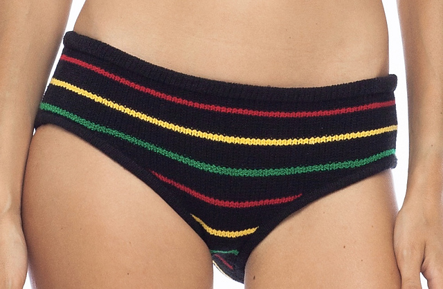 Rasta Stripe Panty