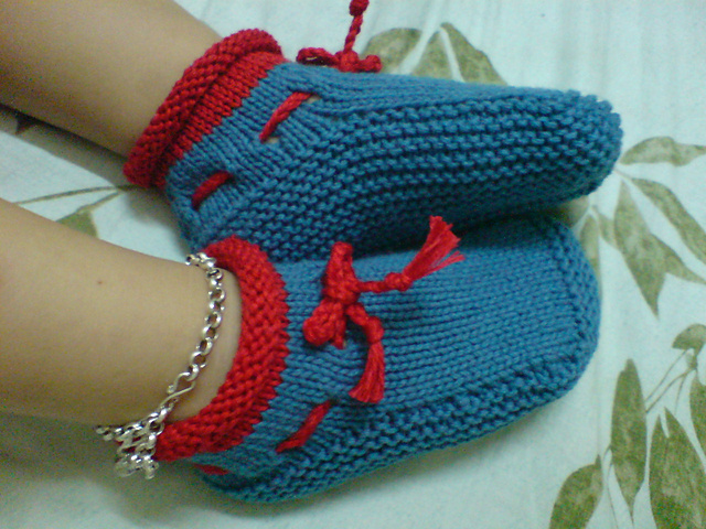 Roll-Top Bootees