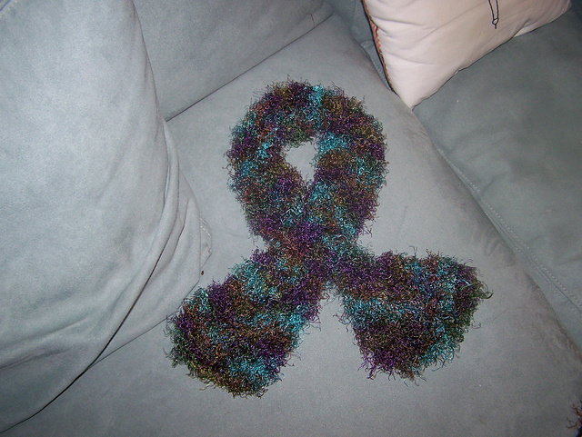 Quick Knit Easy Tie Scarf