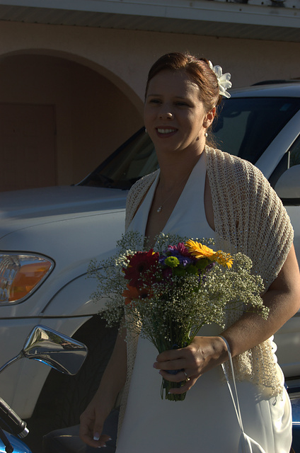Beaded Wedding Scarf