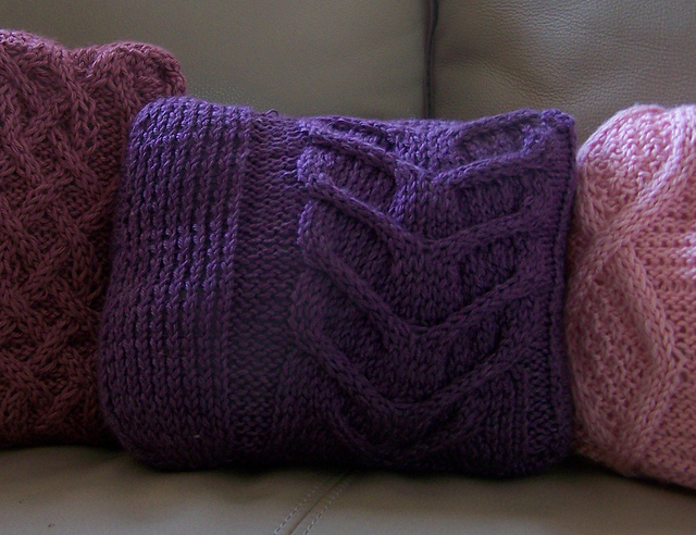 2010-08 Cabled Pillow #3