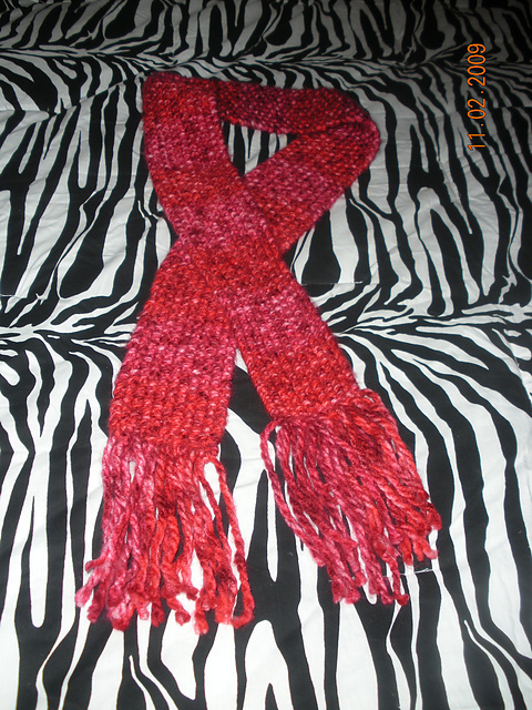 Seed Stitch Scarf