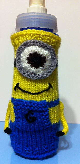 Minion Water Bottle Cozy