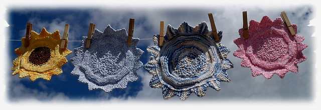 Outside the Knitting Basket Cloth