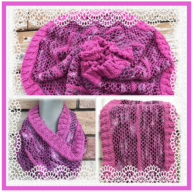 Simple 2 Color Cowl