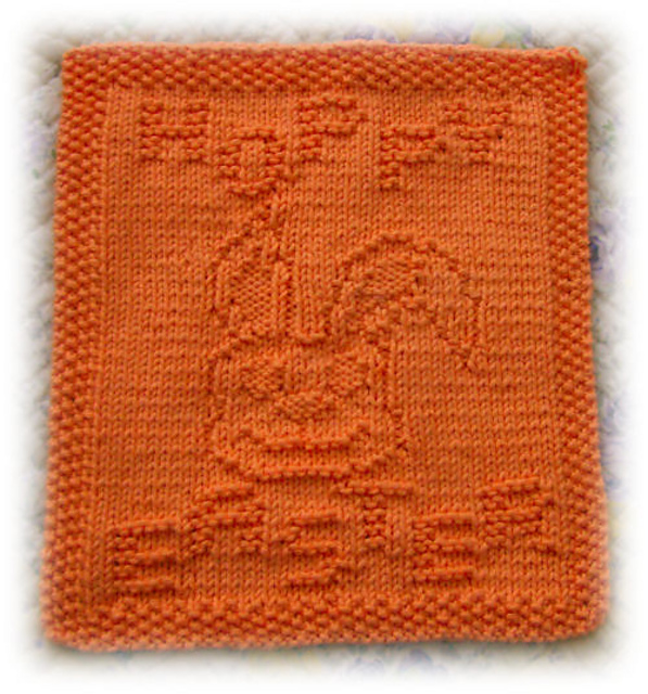 Hoppy Easter Cloth