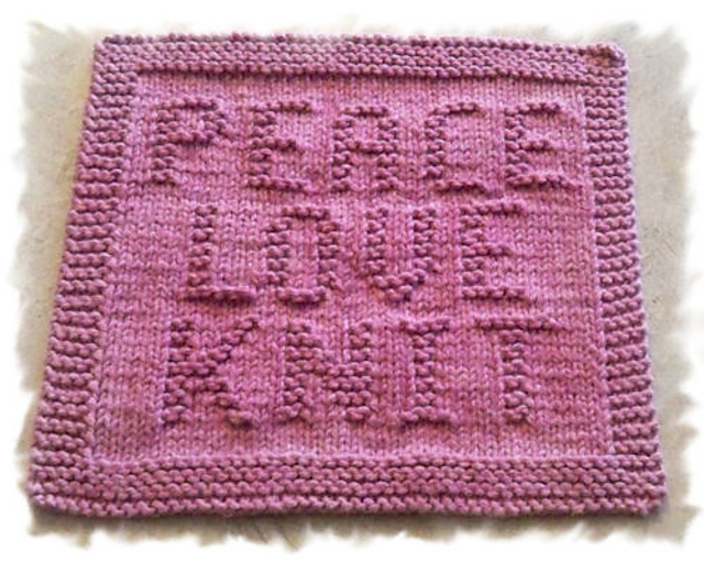 Peace Love Knit