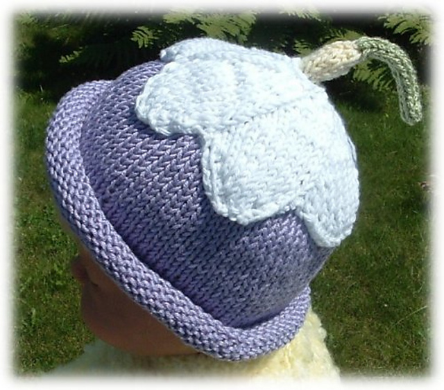 Baby's Apple Blossom Hat