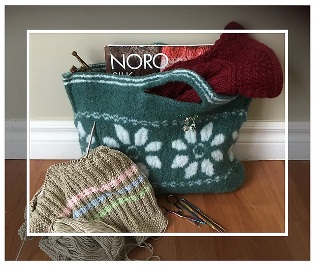 KWH Felted Project bag