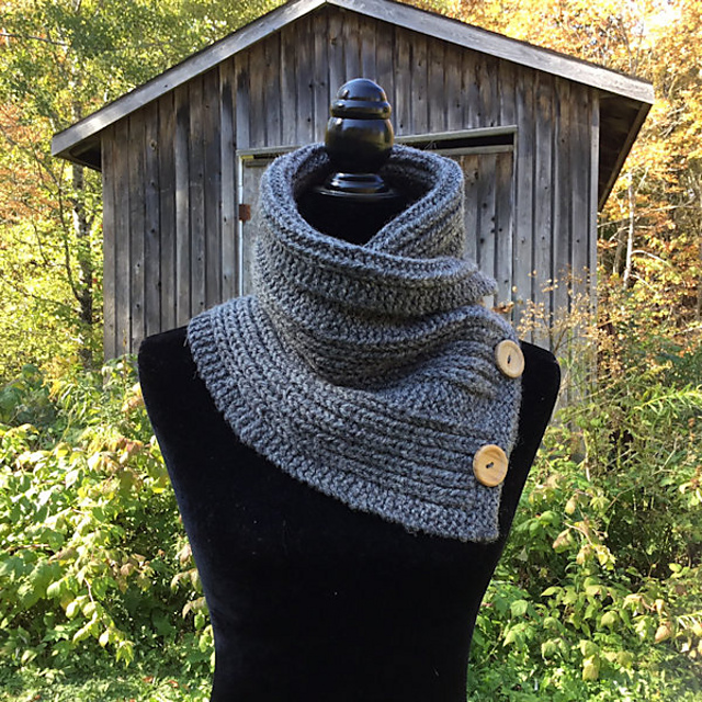 Coastal Fog Cowl Set