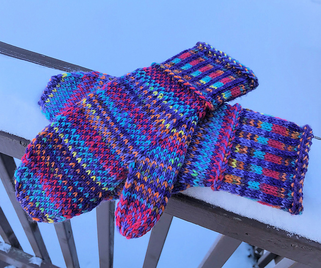 Krazy 2 Colour Mittz