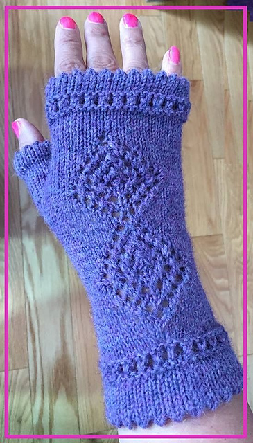 Fall Fingerless Mitts