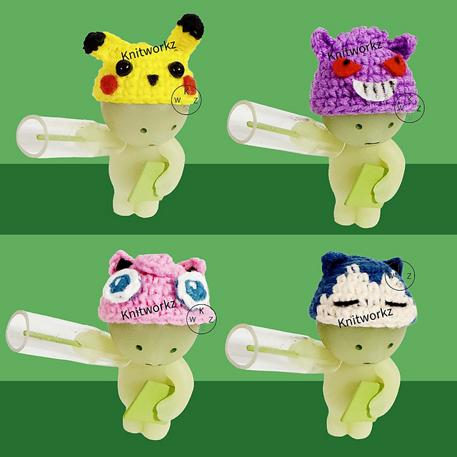 Pokemon Hat for Smiski