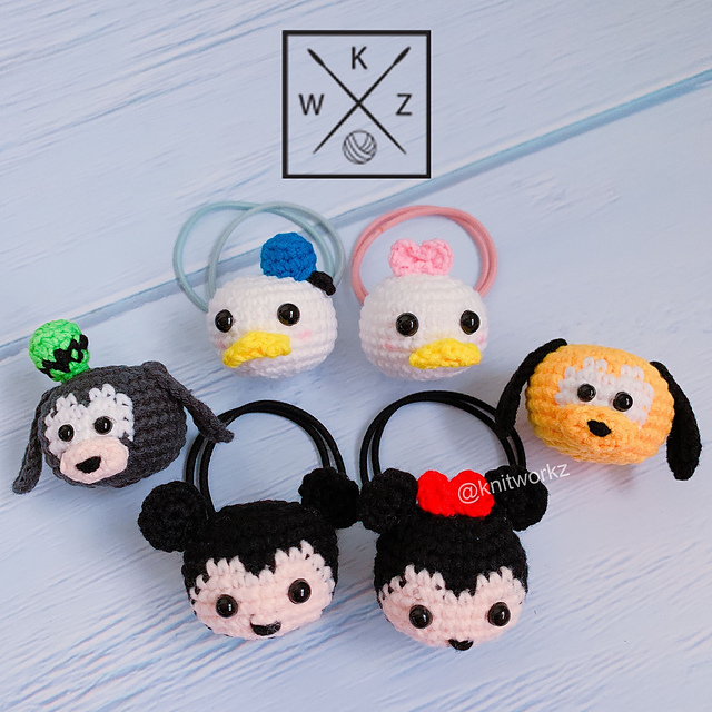 Mickey and friends hairtie