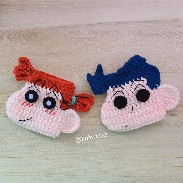 Shin-Chan Friends Card/Airpods Pouch