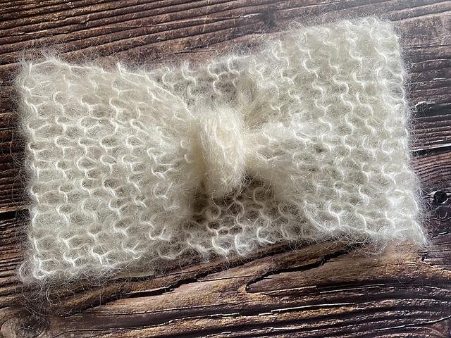 Easy Mohair Headband