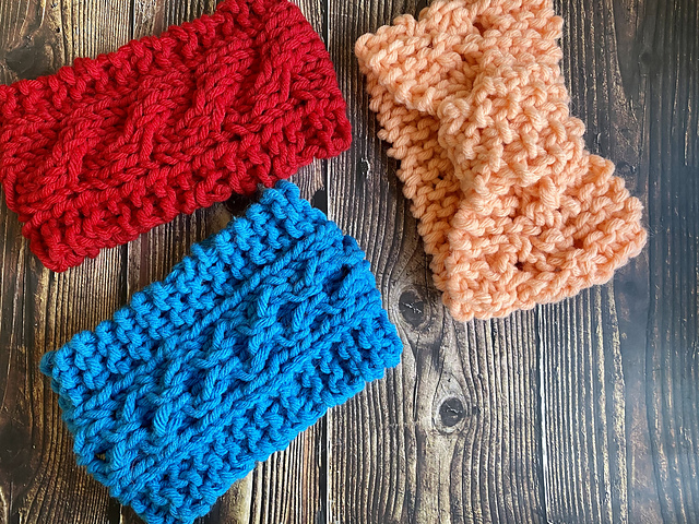 Trio of Super Chunky Headbands