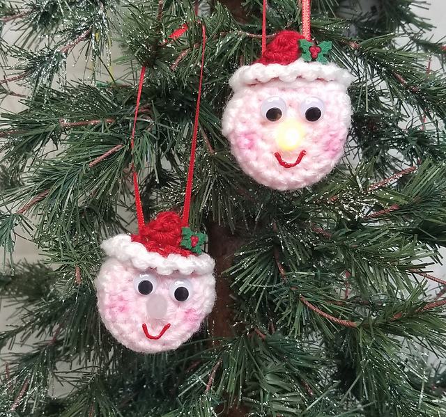 Lighted Mrs. Claus Ornament