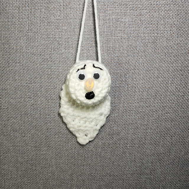 Lighted Ghost Ornament