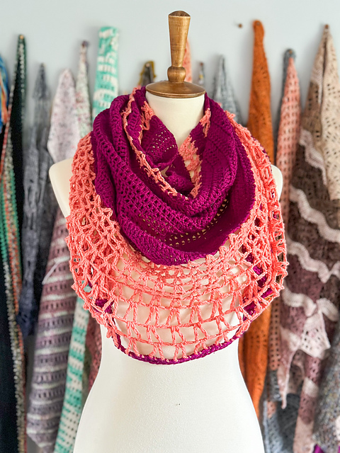 Marionberry Pi Shawl