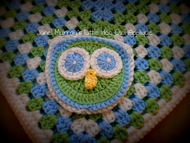 Little Hoo Owl Applique