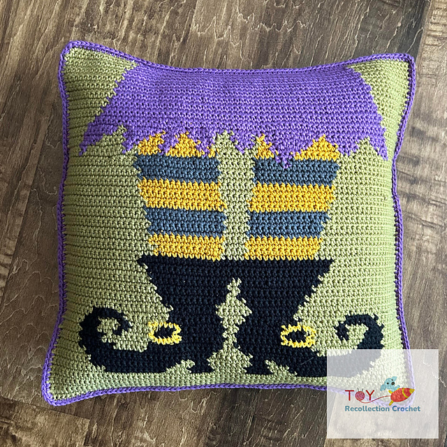 Witches Feet Pillow